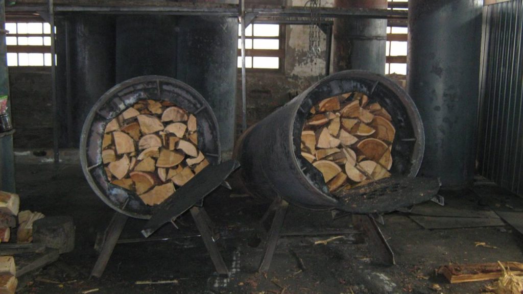 Оборудование для изготовления древесного угля